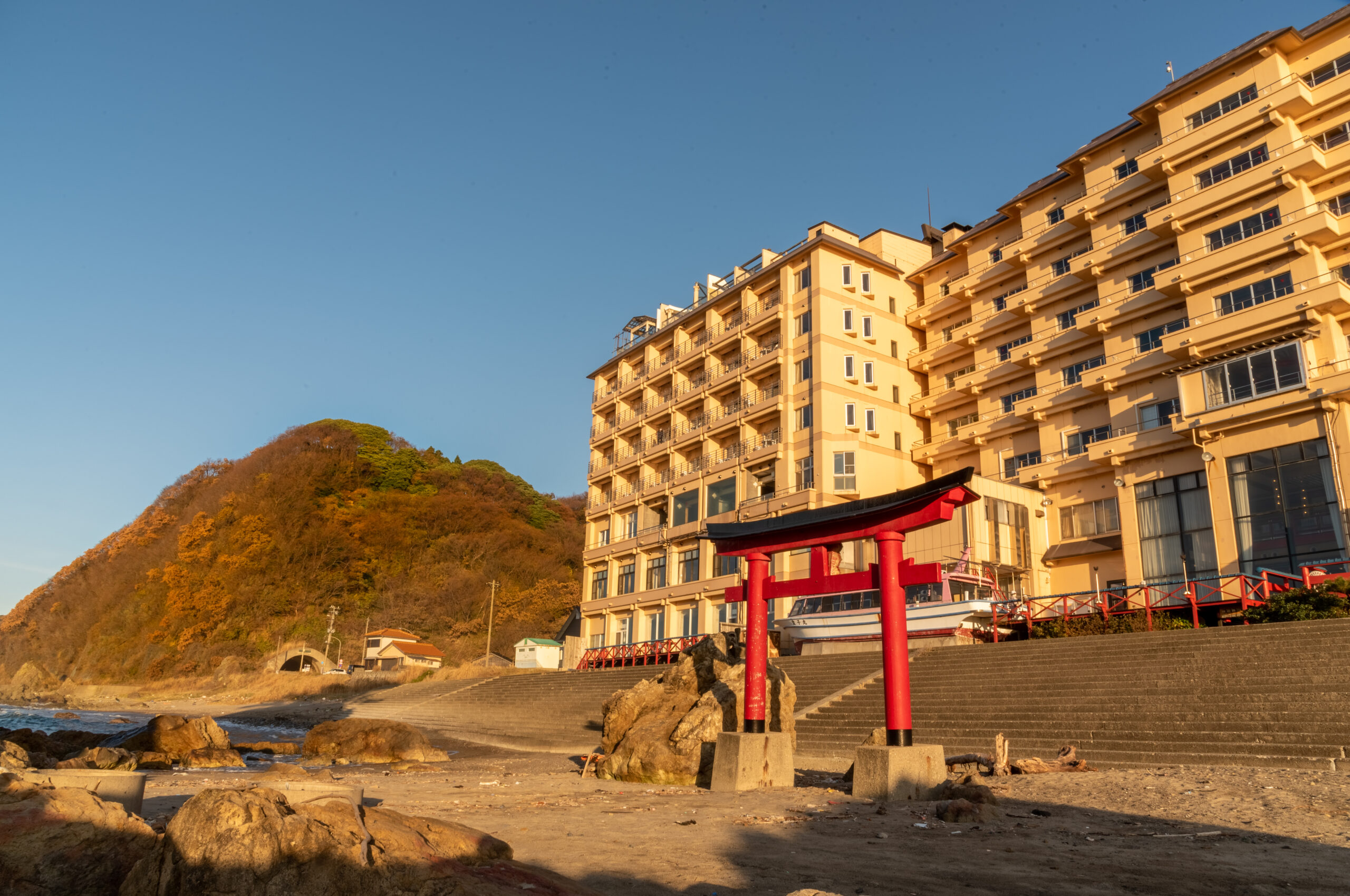 Yaotome viewed from Yura Beach